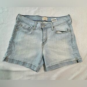 LEVI’S San Francisco | 515 Light Wash Denim Shorts Sz 8